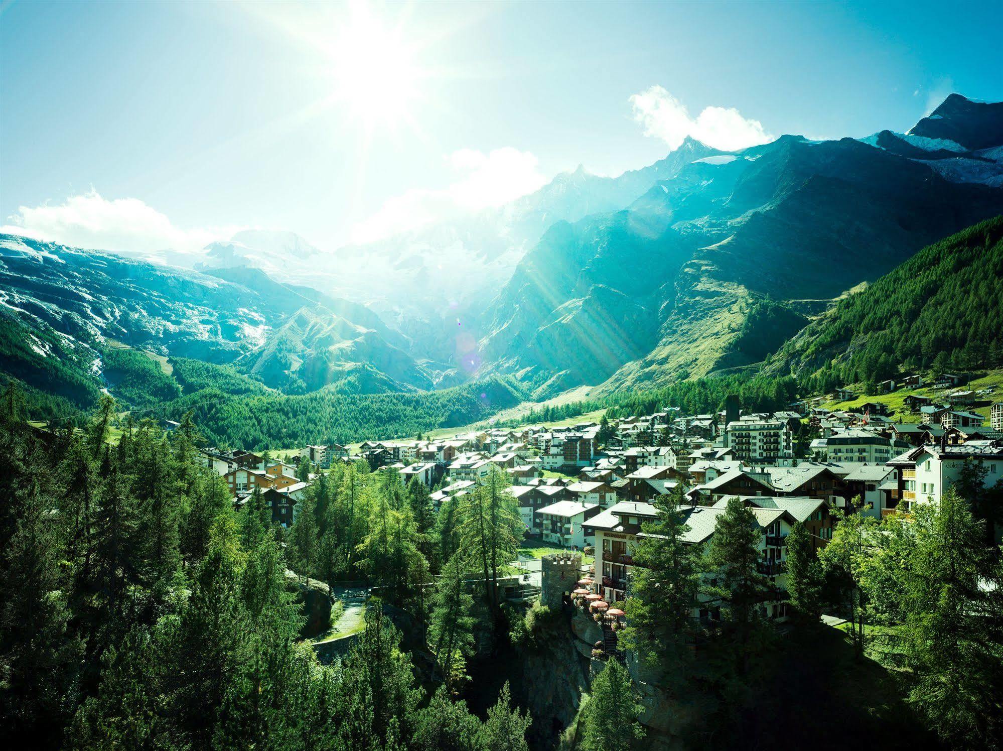 Swiss Family Hotel Alphubel Saas-Fee Exterior foto