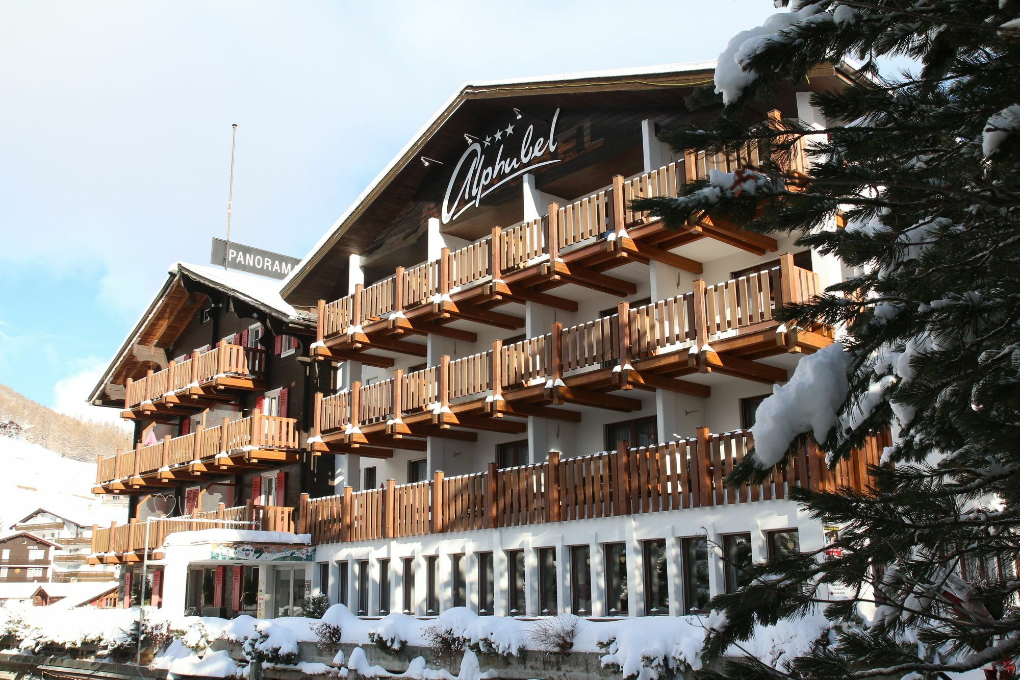 Swiss Family Hotel Alphubel Saas-Fee Exterior foto